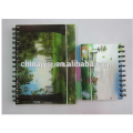 high-quality 3D index ring binder notebook with pp plastic cover